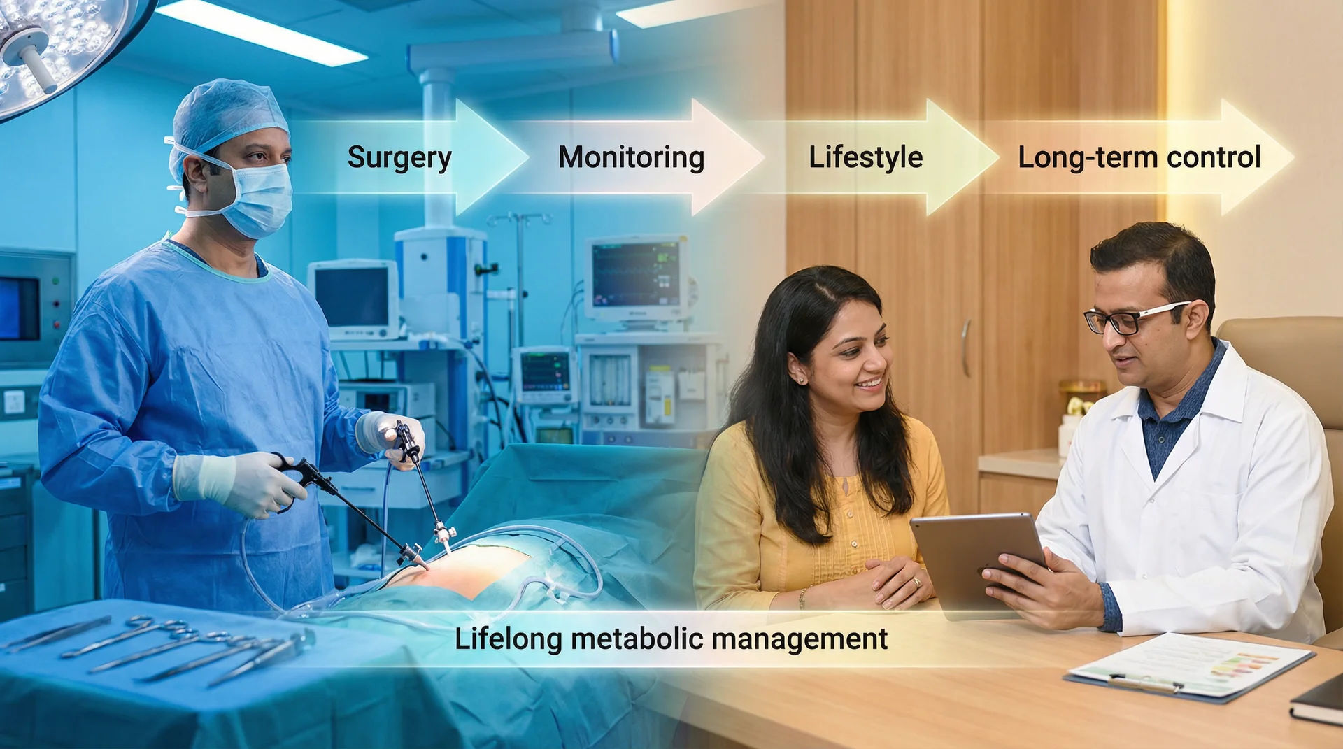 Recovery after Metabolic Surgery at Metabariatrics Mumbai